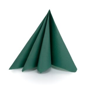 Serwetka TENDANCE 38×38 cm 50 szt ciemnozielone 2-warstwy