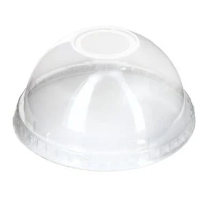 Wieczko wypukłe z otworem do kubka plastikowego śr. 95 mm 300, 400 ml  50szt