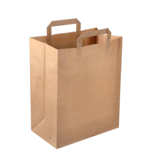 Brązowa torebka papierowa