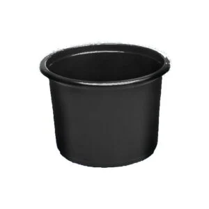 Pojemnik wielorazowy na zupę czarny  500 ml 50 szt  fi115 D8118C