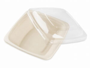 Miska kwadratowa z trzciny cukrowej  710 ml  A`50 24OZ (bez pokrywki)