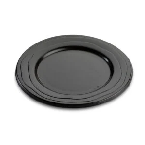 Wielorazowy talerz 24 cm czarny 20 szt ARREUSE240N