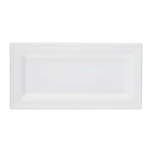 Tacka grillowa z trzciny cukrowej 100% ekologiczna 26x13 cm 50 szt