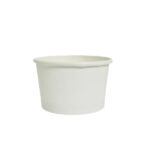 Miska na lody biała 130 ml 22591 25 szt