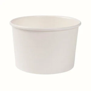 Miska na lody biała 160 ml 42201 25 szt