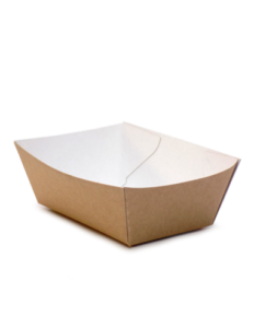 Tacka mała na FRYTKI, DODATKI 120x60x37 mm 90 szt 131940