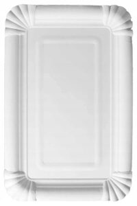 Tacka papierowa europejska biała 17×24 cm 250 szt