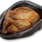 Pojemnik na kurczaka z rożna plastikowy 75 SZT GÓRA+ DÓŁ AVI6TPN