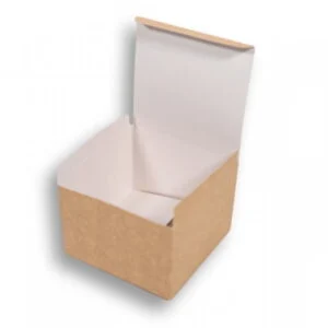 Opakowanie hamburger / burger GIGANT bez nadruku 13,6×13,6×9,4 cm 50 szt Opakowanie hamburger / burger GIGANT bez nadruku 13,6x13,6x9,4 cm 50 szt