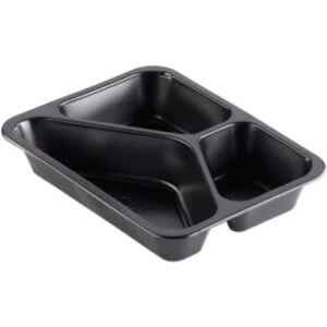 Pojemnik trójdzielny do zgrzewu 227x178x50 mm 216 szt DUNI