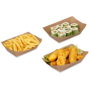 Łódeczka Papierowa KRAFT 1000 ML 50 szt KRAM