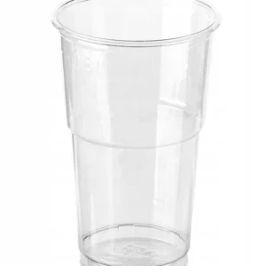 Kubek przeźroczysty PET 300 ml (pojemność całkowita 350 ml) śr 78 mm A'50