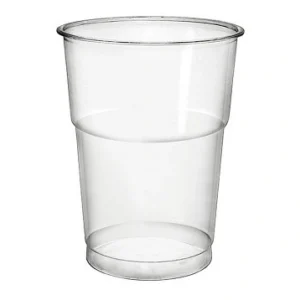 Kubek przeźroczysty PET 400 ml (pojemność całkowita 550ml) śr 95 mm A`50