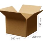 Pudełko klapowe wysyłkowe 200x200x150mm 25 szt