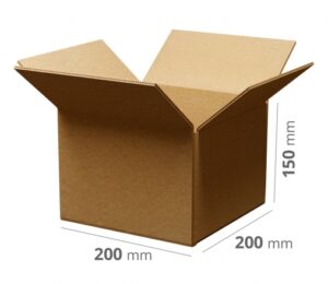 Pudełko klapowe wysyłkowe 200x200x150mm 25 szt
