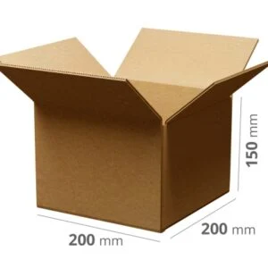 Pudełko klapowe wysyłkowe 200x200x150mm 25 szt