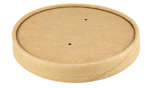 Wieczka do pojemników na zupę lub ramen papierowy kraft  26OZ 750 ml 50 SZT (POJEMNIK OSOBNO)