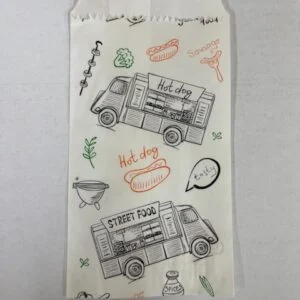 Opakowanie na HOT DOG FRANCUSKI torebka papierowa 200 szt