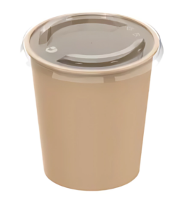 Miska papierowa na zupę, ramen 600 ml fi120 50 szt ANIS (POKRYWKA OSOBNO !)