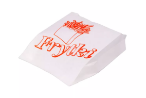 Opakowanie papierowe na FRYTKI torebka 100 g 200 szt F-P