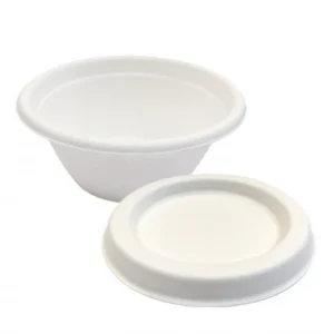 Pojemnik  bagasse na sos lub dip 60 ml 100% ekologiczny 100 szt (POKRYWKA SPRZEDAWANA OSOBNO)