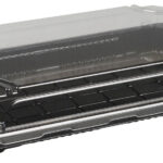 HP7 Pojemniki czarne sushi z przykrywką 221x138x20 mm 50 szt 132864