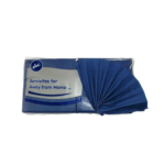 Serwetka AHA granatowa intensywna składana 1/4  33x33 cm 2-warstwy 250 szt