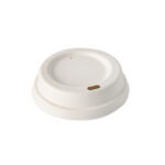 EKO pokrywka z celulozy do kubków - średnica 80 mm 50 szt