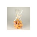 Woreczki foliowe ozdobne przeźroczyste 16x9,5x 4 cm 10 szt