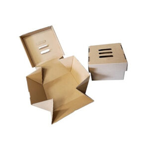 Burger box XXL 15x15x10 cm ROZKŁADANY DO TALERZA 100 SZT