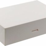 Pojemnik cukierniczy papierowy 21x12,5x7 cm biały 50 SZT