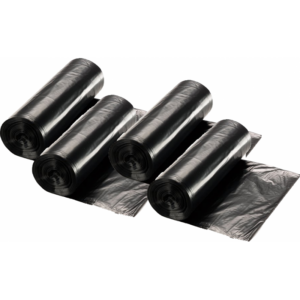 Worki na śmieci HDPE czarne 60L rolka 50 szt