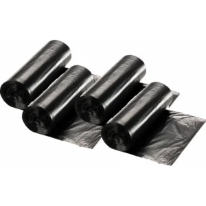 Worki na śmieci HDPE czarne 60L rolka 50 szt