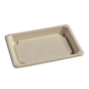 Pojemnik na sushi z trzciny cukrowej EKO 50 szt (POKRYWKA OSOBNO) 77122