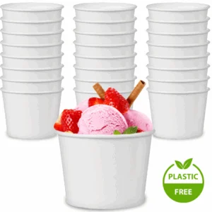 Miseczka na lody BEZ PLASTIKU 245 ml 25 szt BEZ SUP