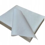 Papier spożywczy do frytek pizzy z folią PE 27x27 cm 1000 arkuszy