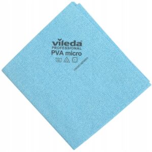 Ściereczka Vileda do szyb szkła PVA Mikro niebieska
