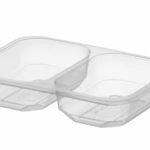 REUSE Pojemnik do zgrzewu dwudzielny transparentny PP 227x178x50 50 szt REUSE Pojemnik do zgrzewu dwudzielny transparentny PP 227x178x50 50 szt