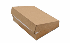 Pojemnik na sushi z kartonu bez SUP 26x19x5 cm 50 szt HP11 BEZ OKIENKA