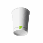 BEZ SUP 100% EKO Kubek papierowy biały 250 ml  0% PLASTIKU 50 szt