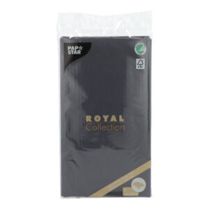 Obrus z bibuły ROYAL COLLECTION 120×180 cm kolor czarny 1 szt  88964