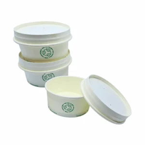 Pojemnik na surówkę 100% ekologiczny 160 ml 50 szt (WIECZKO SPRZEDAWANE OSOBNO)