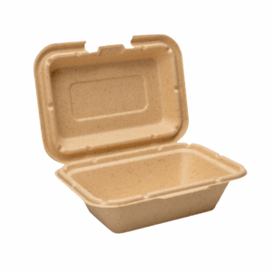 Opakowanie z trzciny cukrowej na burgera/frytki 600 ml 50 szt