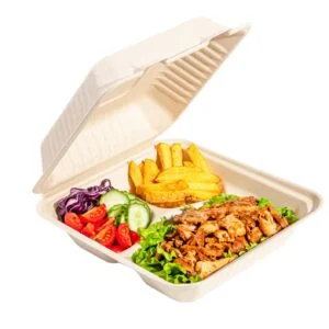 Food box trójdzielny 1000 ml PFAS FREE 50 szt B036-3CNAT Food box trójdzielny 1000 ml PFAS FREE 50 szt B036-3CNAT