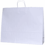 Torba papierowa biała 54x14x44 cm 20 szt