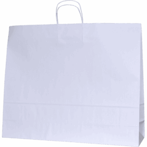 Torba papierowa biała 54x14x44 cm 20 szt