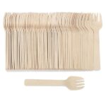 Widelczyk drewniany do ciasta 10 cm 100 szt