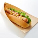 Opakowanie hot dog amerykański torebka brąz 80x220 mm 1000 szt P1625