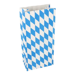 Torebki papierowe wyłożone aluminium 28x13x8 cm 100 szt