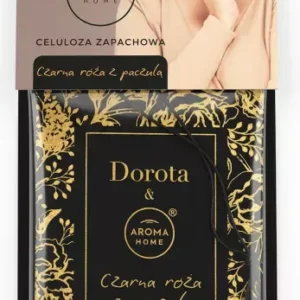 AROMA HOME & Dorota - Zawieszka zapachowa  czarna róża z pachulą  1 szt